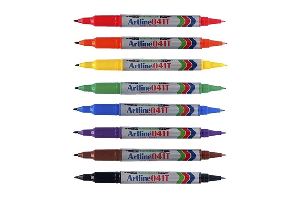 Bút Lông Dầu Artline EK-041T 2 Đầu
